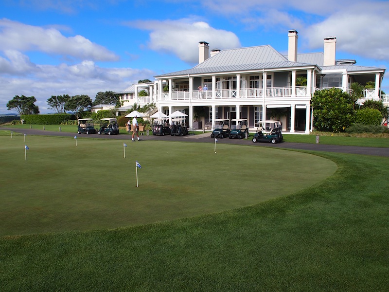 Kauri Cliffs : le Club House