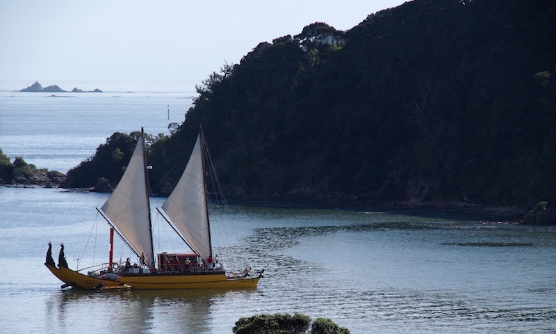 Double pirogue Polynésienne