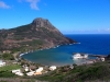 La baie d'Hakahau depuis le point de vue