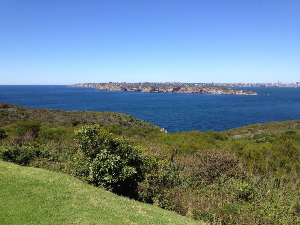 En face :
South Head